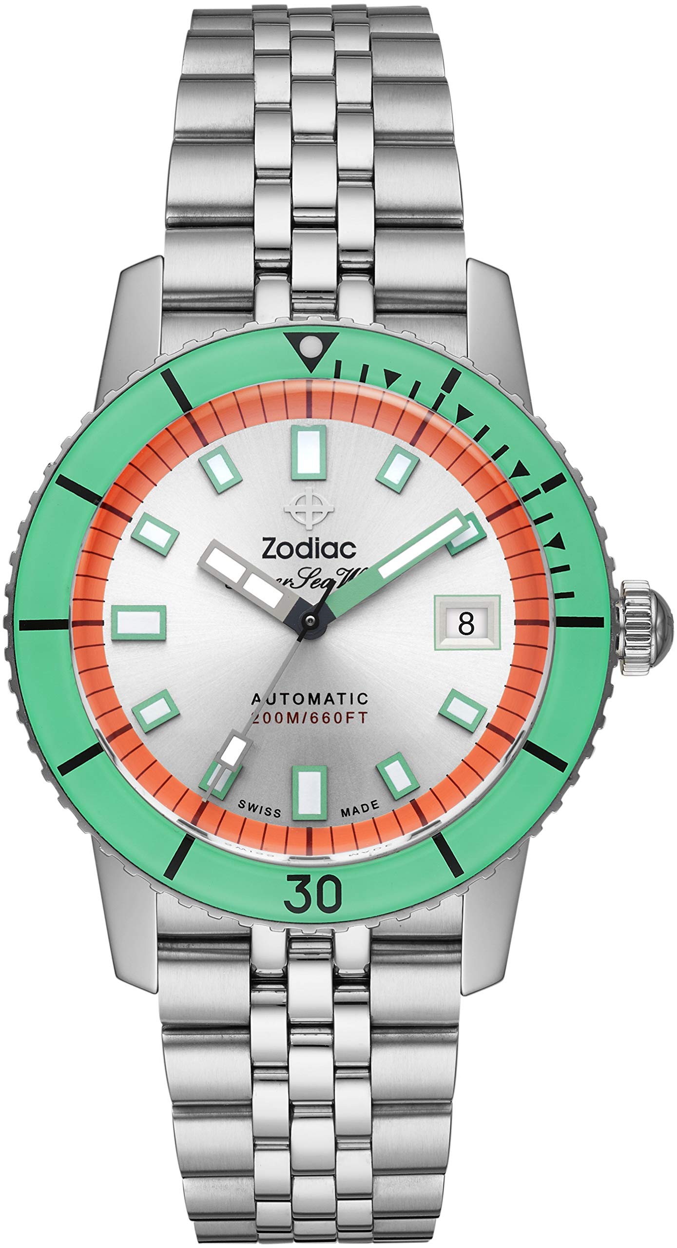 Amazon.co.jp: [ゾディアック]ZODIAC 腕時計 SUPER SEA WOLF 53 ZO9269